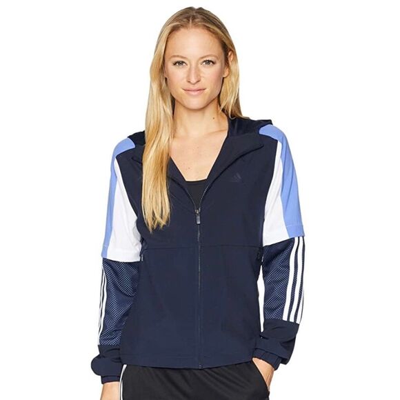 🆕 ADIDAS Windbreaker Track Jacket NWOT - Picture 11 of 13